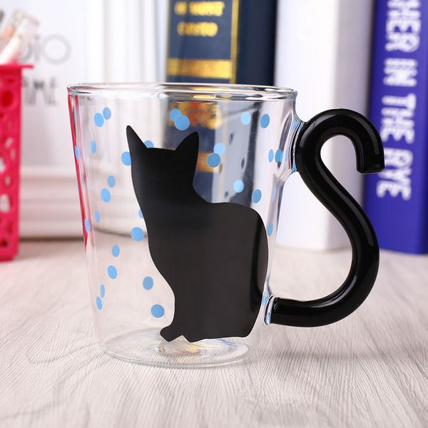 

творческий животных мультфильм cat дизайн бутылки чашки кухонные barware mug