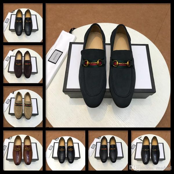 

20mc handmade leather shoes men casual genuine leather loafers slip on formal driving boat shoes leisure dropshipping llllc, Black