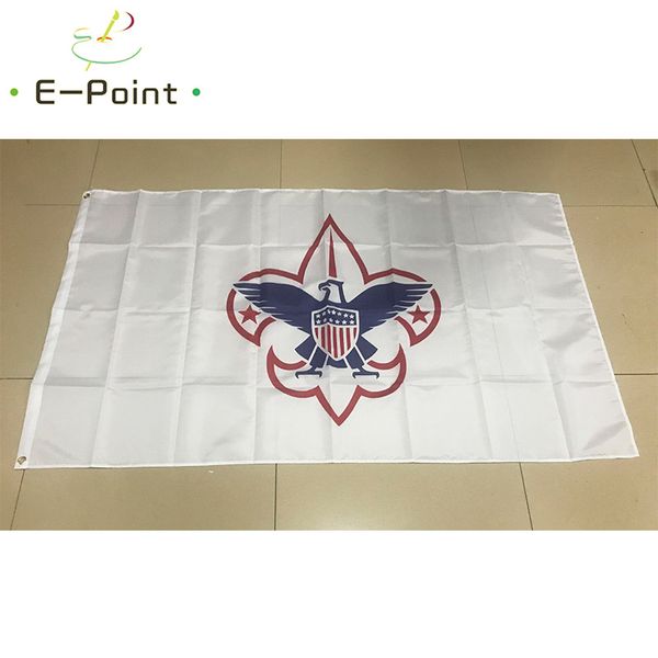 Boy Scouts of America (BSA) 3 x 5 Fuß (90 x 150 cm) Polyester-Flagge, Banner-Dekoration, fliegende Hausgarten-Flagge, festliche Geschenke