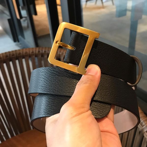 

2019 men belt de igner women belt luxury belt men big buckle belt fa hion men leather belt whole ale