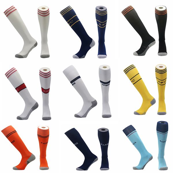

2019 2020 afc soccer socks and child inter sport stockings paris bar 19 20 spurs away third kids football socks, Black