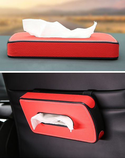 

sun visor type tissue box hanging tissue napkin case convenient driving safe armrest type block auto accessories