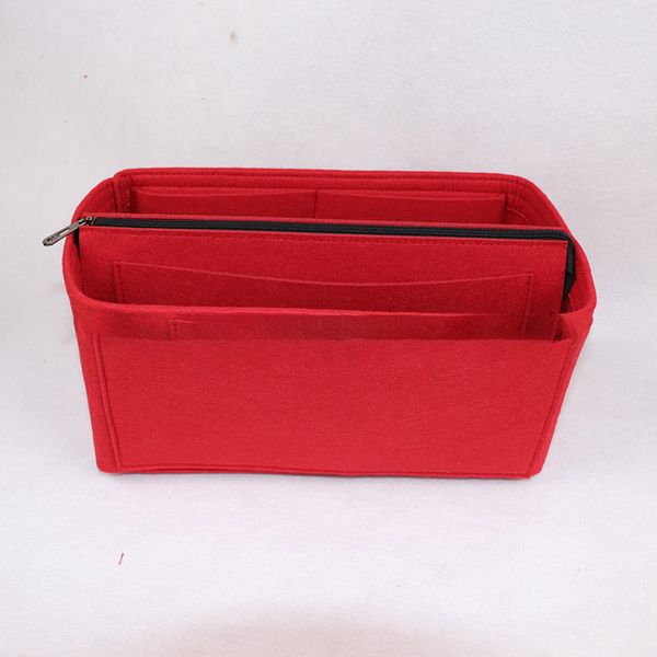 

1 шт. главная организатор хранения войлок ткань сумочка косметичка многофункциональный макияж контейнер s/m / l кошелек вставить сумки