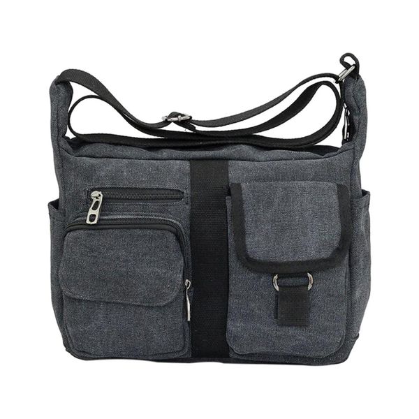

man vintage canvas casual messenger bags