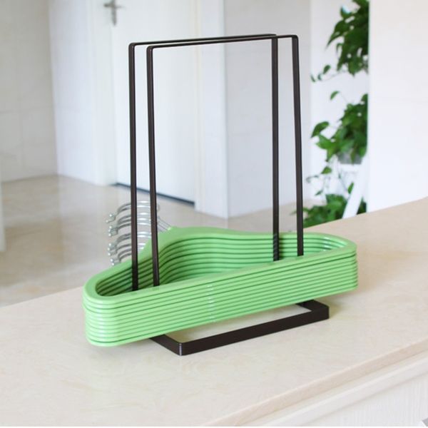 

iron clothes hanger holder space saving companion rack children stand organizer for home laundry other laundry products