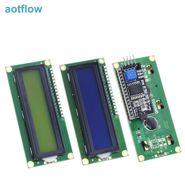 

жк-модуль синий зеленый экран iic / i2c 1602 для arduino 1602 lcd uno r3 mega2560 lcd1602 lcd1602 + i2c