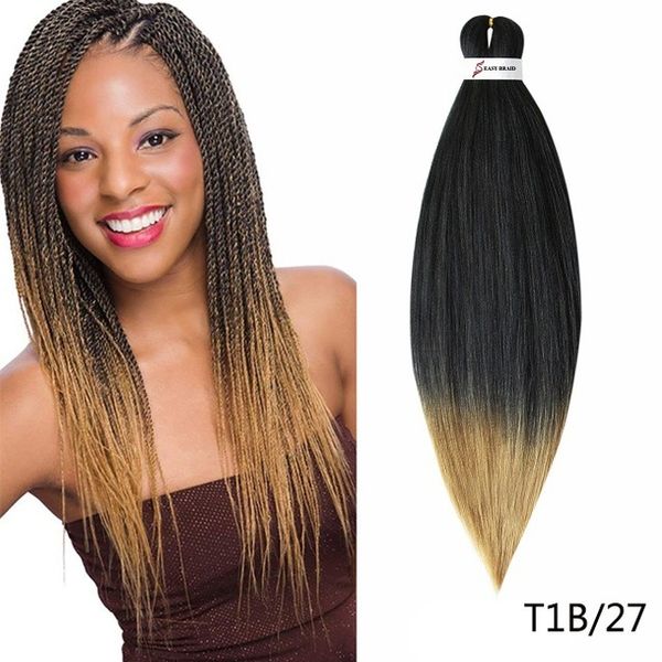 2019 Easy Jumbo Braiding Hair Extensions Synthetic Crochet Hair