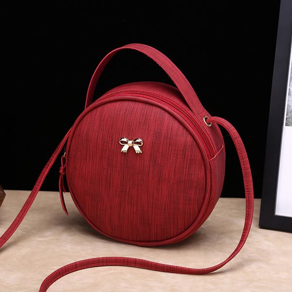 

designer bag 2020 women's luxury handbag one shoulder diagonal bag female butterfly hardware leisure foreign trade small round bag