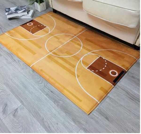 

баскетбольное поле коврик коврик украшение дома дверь прихожая коврик баскетбольная площадка ковры для гостиной