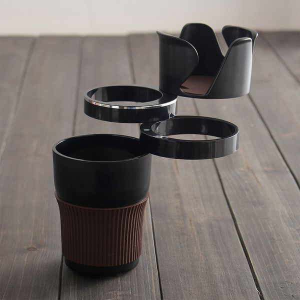 

convient design car accessories multifunction car rotating storage cup holder drinking bottle holder