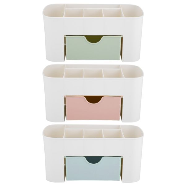 2019 Multifunctional Plastic Desk Desktop Organizer Drawer Jewelry