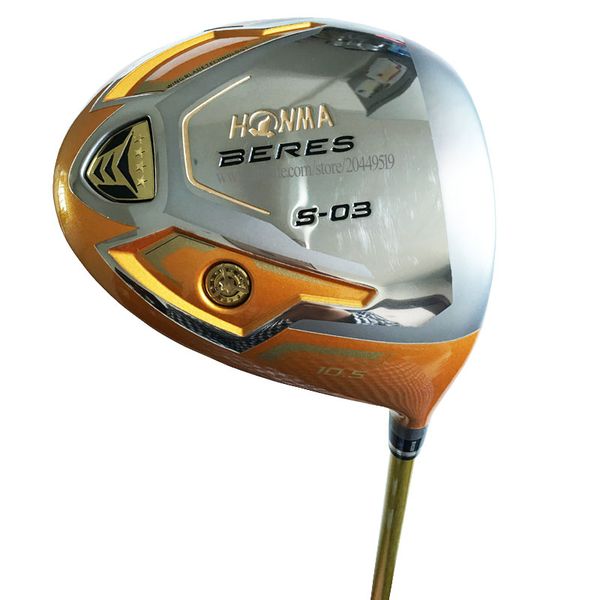 

new golf clubs s-03 driver 4star 9.5 or 10.5loft honma golf driver graphite shaft r or s golf shaft ing
