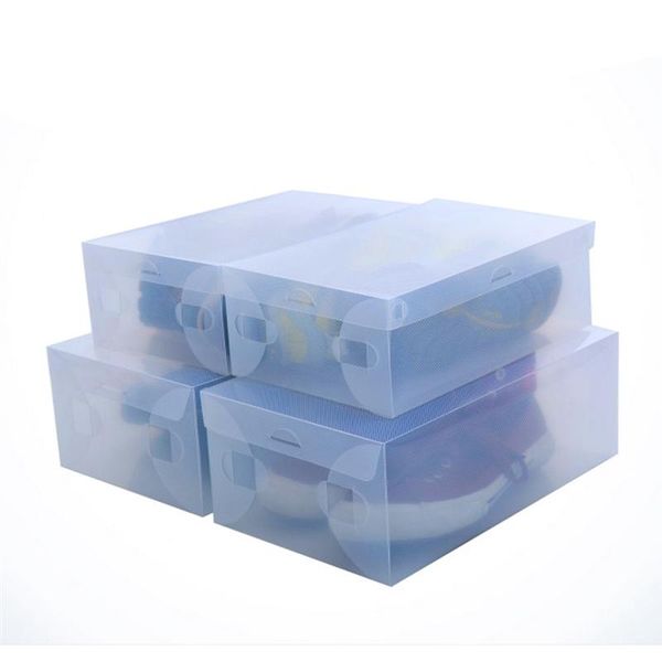 

6pcs shoe storage plastic shoebox cases holder organizer box containers shoes case holder