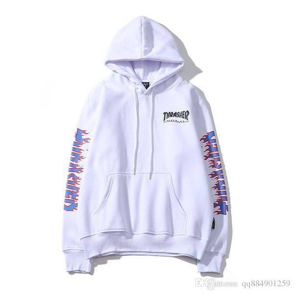 

2019 new luxury hoodies 100% cotton mens designer hoodie letter hip hop pullover sweatershirt long sleeved streetwear plus size m-2xl, Black