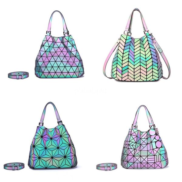 

designer-new women bags m rivets k lady pu luminous handbags shoulder tote bag 3038-a #342