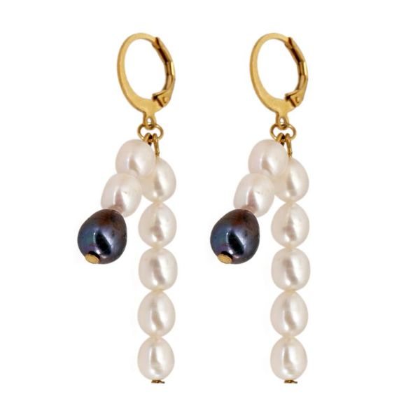 

go2boho earring real pearl earrings fashion jewelry accesories for women jewelry aretes de mujer danglers femme gift, Silver