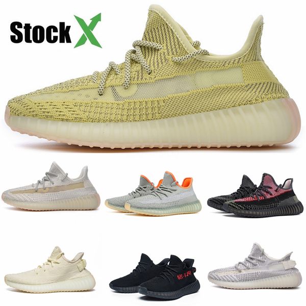

wholesale 2020 new orange black kanye west women mens running shoes vanta wave runner v2 mauve mens trainers sports sneakers #qa300