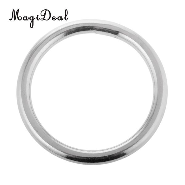 

magideal durable seamless stainless steel o round rings circle craft webbing boat marine o ring for kayak canoe rowing boat acce