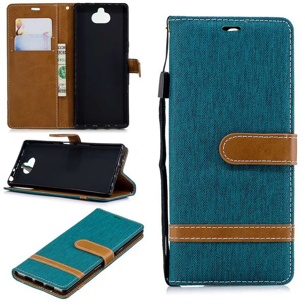 

for sony xperia10 xa2 ultra xa2 case flip stand wallet cowboy colorful leather p frame phone cover for samsung
