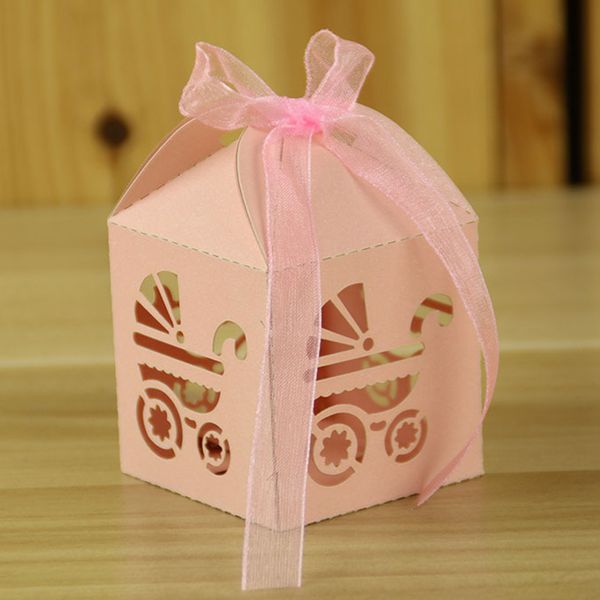 Ribbon Decorations Wedding Party Favour Bridal Shower Table Laser