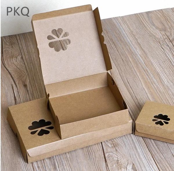 

20pcs hollow kraft paper cake candy box wedding favor marriage baby shower gift box packaging party event supplies cup cake