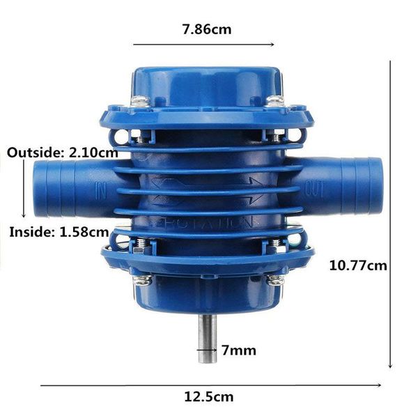 

25-50l/min water pump drill pump for electric drill