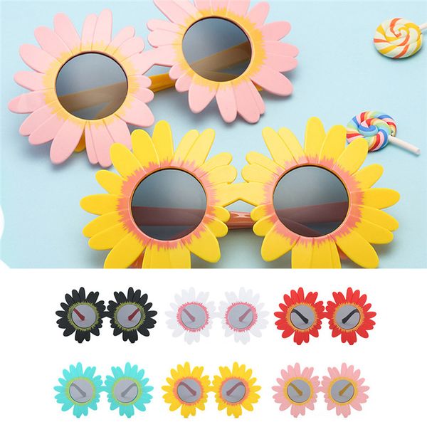 

ttlife vintage kids sunglasses child sun glasses round flower gafas baby children sunflower sport sunglasses girls boys oculos, Blue