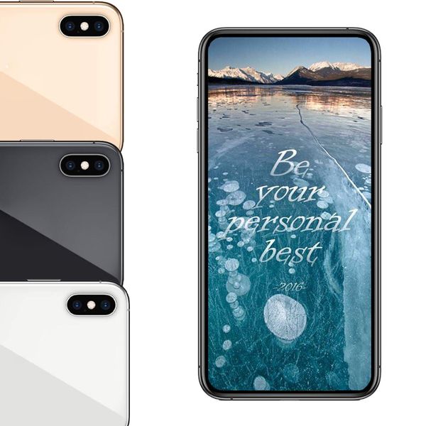 

6,5-дюймовый Goophone XS макс 1GBRAM 16GBROM MTK6580 QuadCore 8-мегапиксельная 3G WCDMA Герметичная коробк