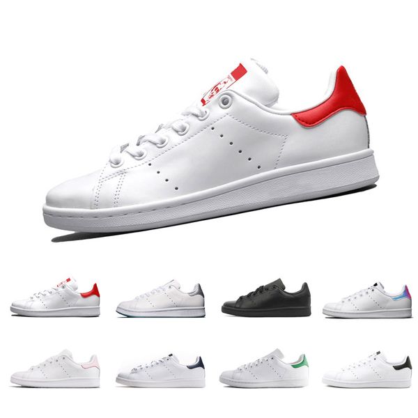 

2020 raf simons stan smith весна медь белой розовые черная мода обувь человек повседневной кожа бренд женщина мужчина обувь flats кроссовки