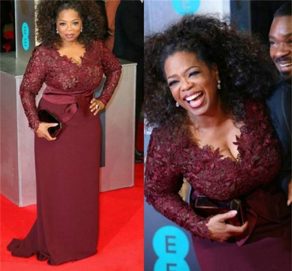 

plus size mother of the bride dresses burgundy illusion v neck lace appliques long sleeve mother dress guest formal wedding gowns, Black;red