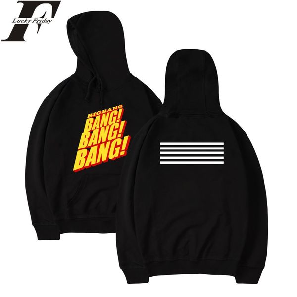 

bigbang kpop harajuku hoodies sweatshirts women men fashion hoodie women men casual cloth streetwear pullover, Black
