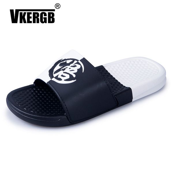 

new men sandals fashion summer cartoon home slippers beach sandal shoes man breathable message clogs outdoor garden shoes casual, Black