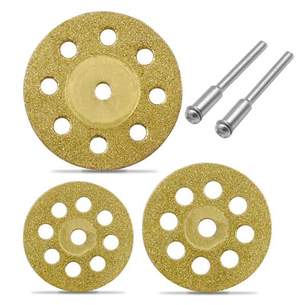 

10pcs /set mini diamond grinding wheel diamond discs circular cutting disc grinding wheel saw for dremel rotary tool