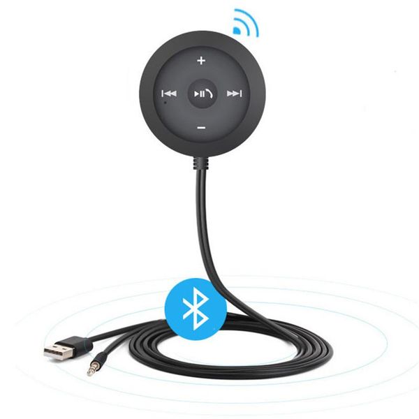 

universal aux/usb port car audio mp3 player vehicle wireless bluetooth 5.0 receiver adapter car kit handcalling