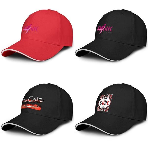 

the cure logo fashion baseball sandwich hat blank unique truck driver cap kiss me lip go pink for black, Blue;gray