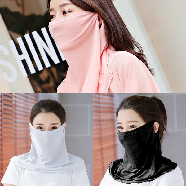 

xdn4k 3d bandanas punisher neck scarf cover motorcycle cycling face hiking uv headband mask scarf, Black