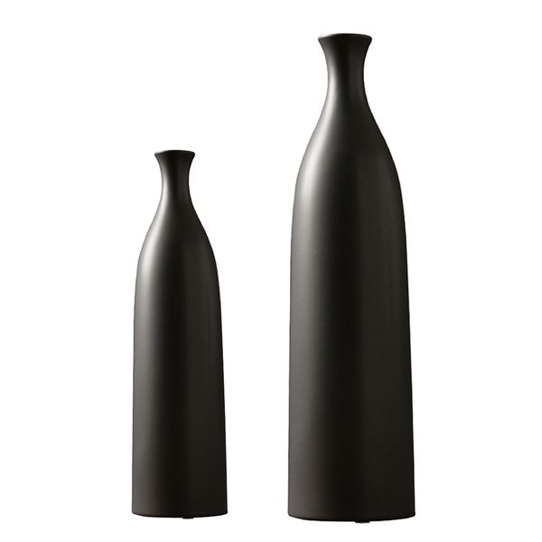 

2pcs decorative ceramic flower vase for home