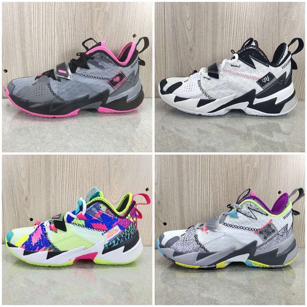 

2020 новый рассел уэстбрук mens pf iii почему не zero.3 дети баскетбол обувь ii нулевые 2 кроссовки оригинальные тренажеры, Black