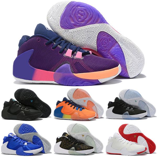 

new sale zoom greek freak 1 giannis antetokounmpo black orange gold ga i 1s signature kids women mens shoes trainer ga1 sports sneakers