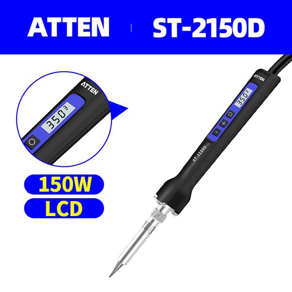 

atten 80w / 150w electric soldering iron station st-2150d with digital lcd display temperature adjustable soldering iron tips