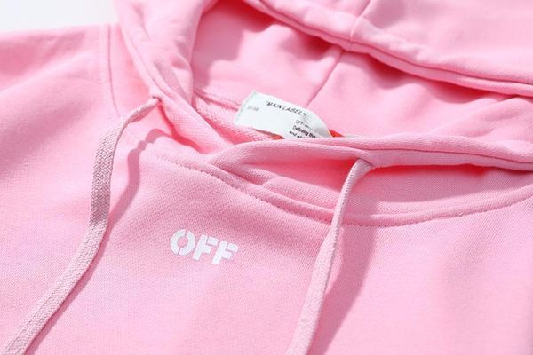 

19 новый балахон с роскошными белыми модными толстовками стрелка печати свитер с капюшоном мужчины женщины спорт свободный пуловер высокое к, Black