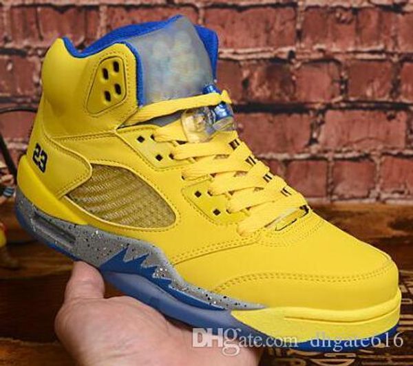 

mens j5 basketball shoes retro jumpman 5s bel air flight aj 5 camo deadly yellow oreo women kids boots sneakers 05