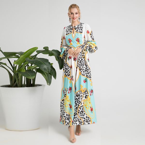 

писта манера макси платье 5xl большой талла гранде-де-лас-мухерес suelta манга llamarada животное хозяин цветочного винта, Black;gray