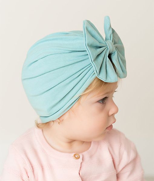 

caps colors decor hats head with knot wraps kids turban kids accessories girls knot baby 15 hair children winter spring beanie ckbum, White;black