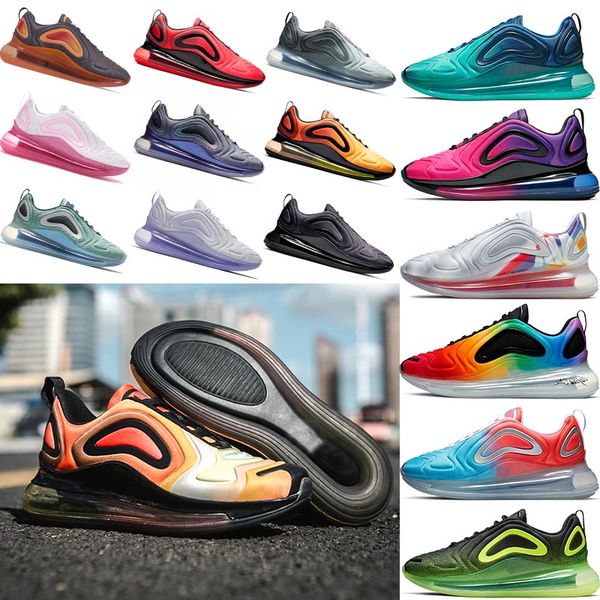 

Outdoor running shoes for men women jogging free ship 36-45 Pale Vanilla Northern Lights Sunset Sunrise Volt Black sneakers sports trainers