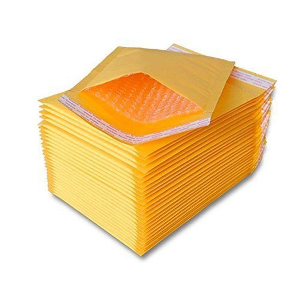 

150mmx180mm 180mmx220mm yellow kraft bubble mailers padded envelopes shipping bags postal mail bag packing pouch self seal ing