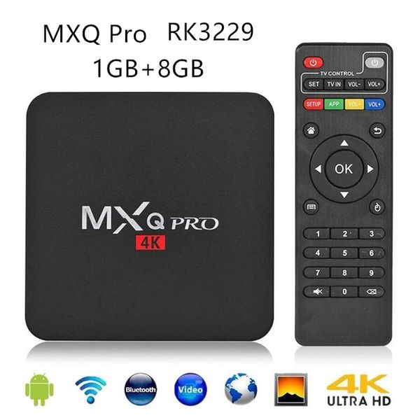 

Android 7 1 tv box mxq pro 4k rk3329 quad core 1gb 8gb cu tom made treaming media player mart iptv et box