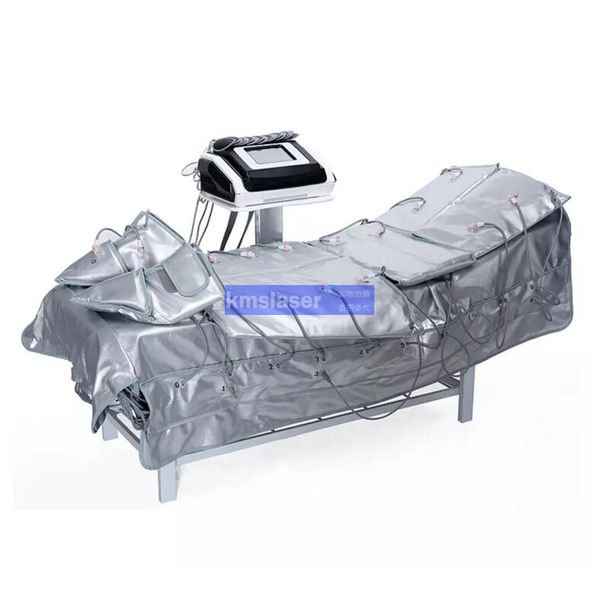 

3 in 1 pre otherapy infrared heat limming wrap clothe pre ure ma ager blood circulation em electric mu cle timulation limming equip