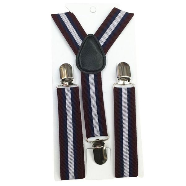 

stripes baby boys children clip-on suspender y-back child elastic suspenders