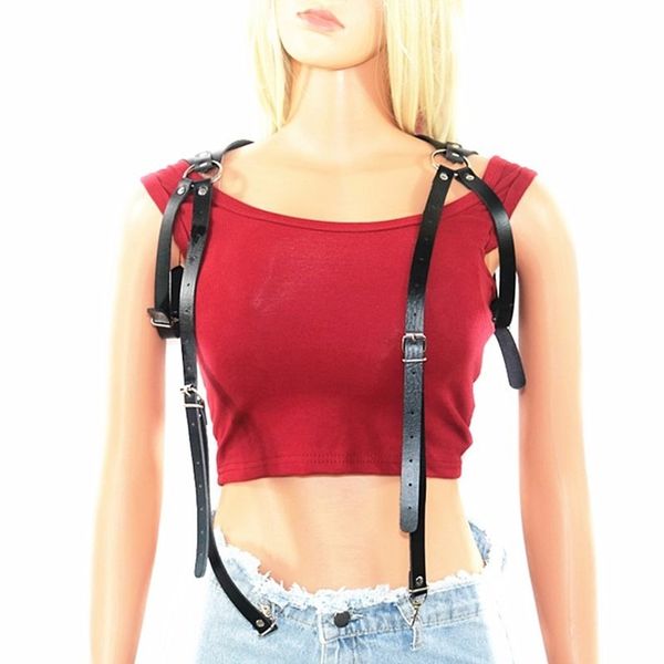 

cross-border europe pengke business casual strap assertive trend chain belt for both men and women leather belt wild waistband, Black;brown